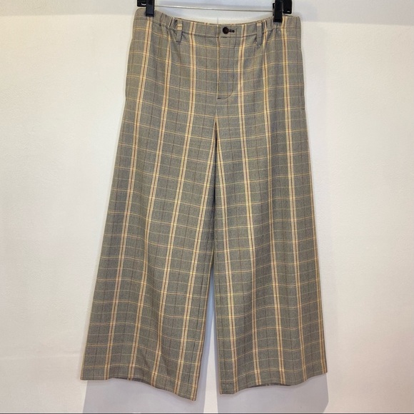 Maje plaid pants Clearance